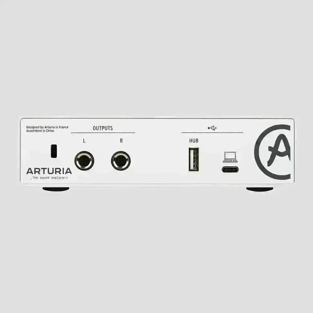 Interface De Áudio Arturia Minifuse 1 White High End 1x2 - Shop Mundo Digital