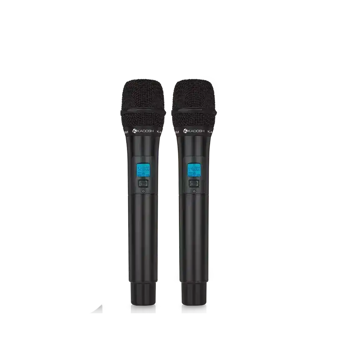 Microfone K-492M Digital UHF Duplo Bastão Kadosh
