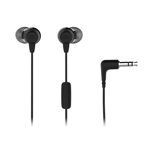 Fones de Ouvido com Microfone e Fio JBL C50HI Cor Preto