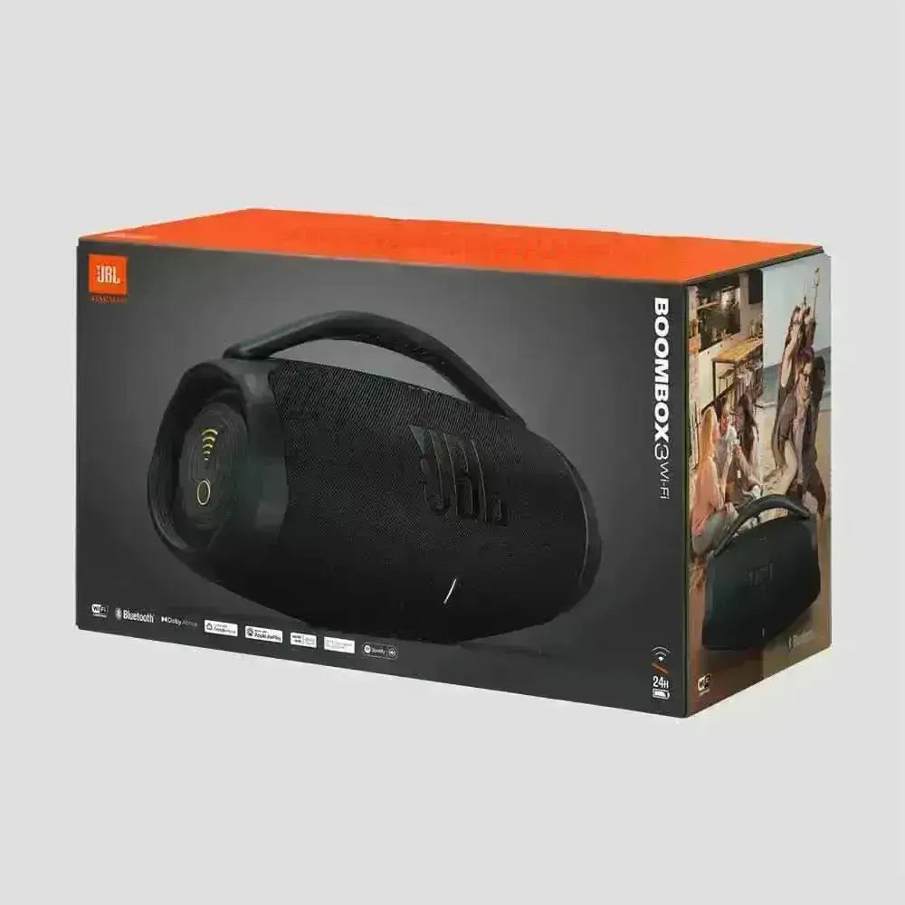 Caixa de Som Bluetooth JBL Boombox 3, Wi-Fi, Bivolt - Shop Mundo Digital