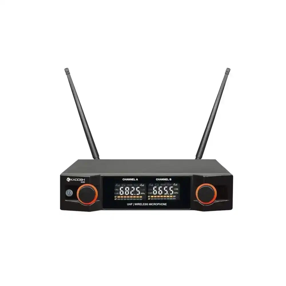 Microfone Kadosh Sem Fio Duplo K 402 M