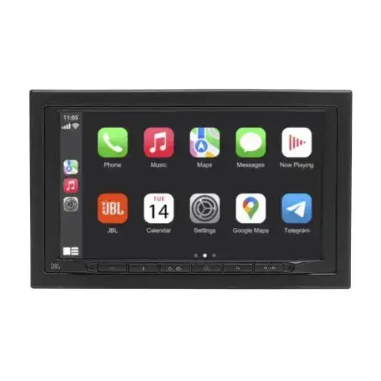 Central Multimidia Bluetooth Estéreo 7 Polegadas Jbl Legend 700 Android/CarPlay Cor Preto