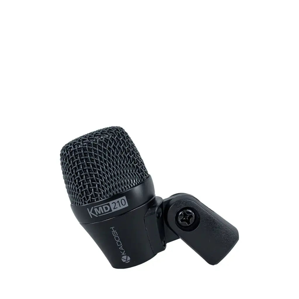 Kit Microfone Para Bateria Com 7 Peças Kadosh KMD 207 - Preto