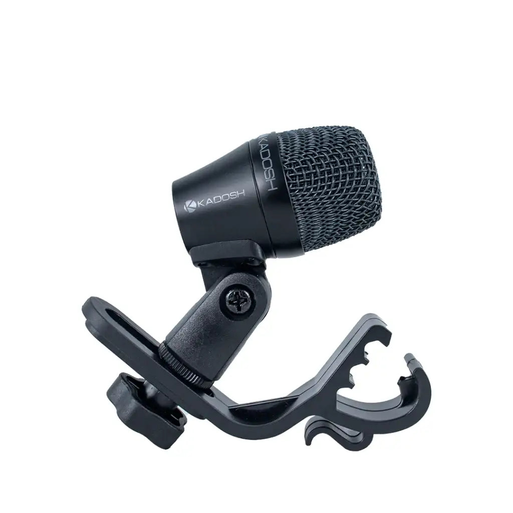 Kit Microfone Para Bateria Com 7 Peças Kadosh KMD 207 - Preto