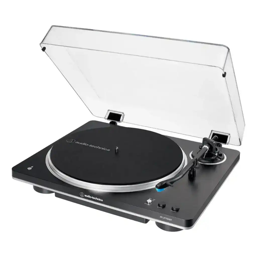 Toca Discos Automático Audio-Technica AT-LP70XBT-BS Bluetooth