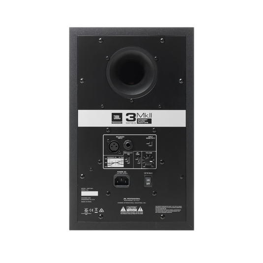 Monitor De Referencia Estúdio Ativo JBL 306P MKII Bivolt Cor Preto