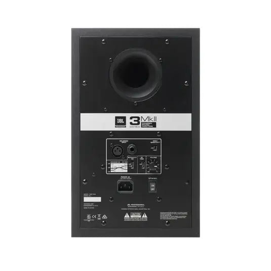 Monitor De Referencia Estúdio Ativo JBL 306P MKII Bivolt Cor Preto