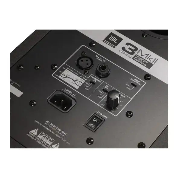 Monitor De Referencia Estúdio Ativo JBL 308P MKII Bivolt Cor Preto