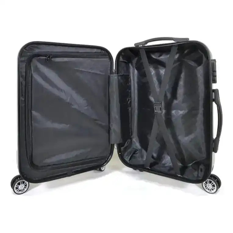 Mala de Bordo ABS 4 Rodas Adventure Fortt Prata - MAB01 até 10kg