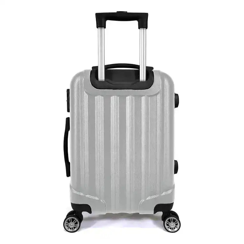 Mala de Bordo ABS 4 Rodas Adventure Fortt Prata - MAB01 até 10kg