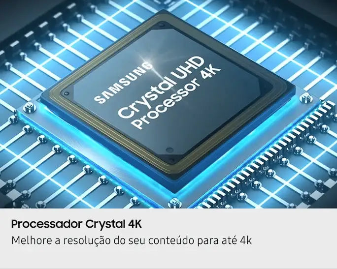 Samsung Smart TV 55" Crystal UHD 4K U8100F 2025