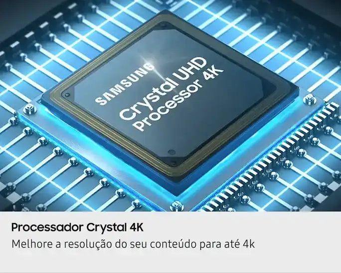 Samsung Smart TV 55" Crystal UHD 4K U8100F 2025