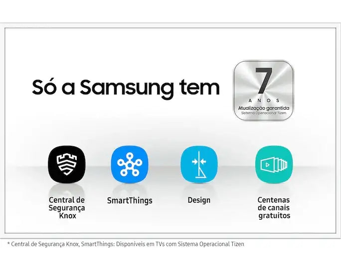 Samsung Smart TV 55" Crystal UHD 4K U8100F 2025