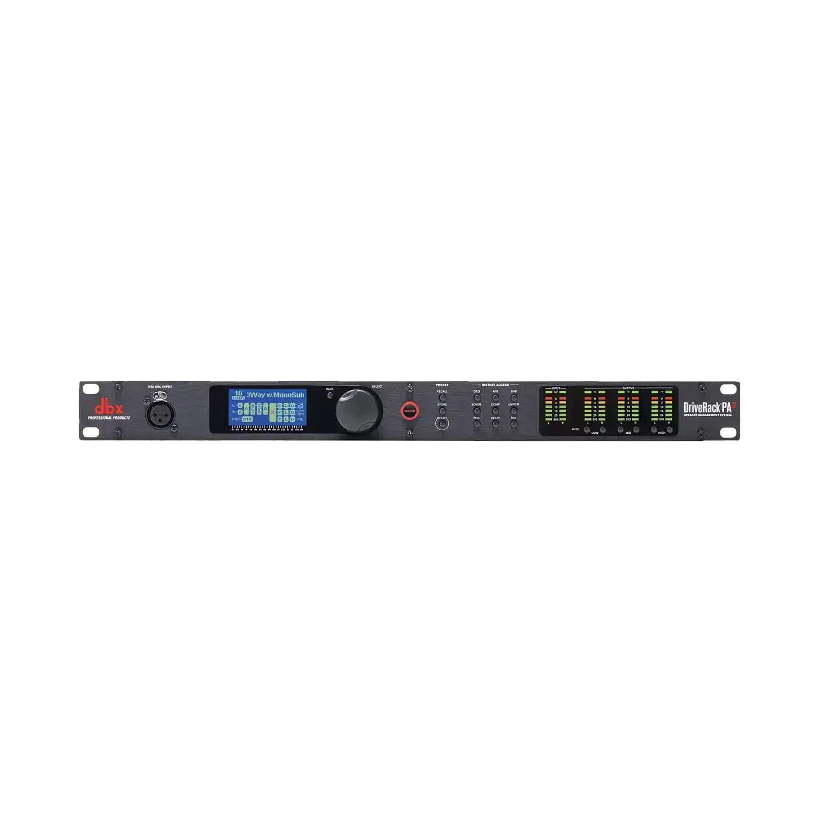 Processador DriveRack PA2 220V Preto DBX
