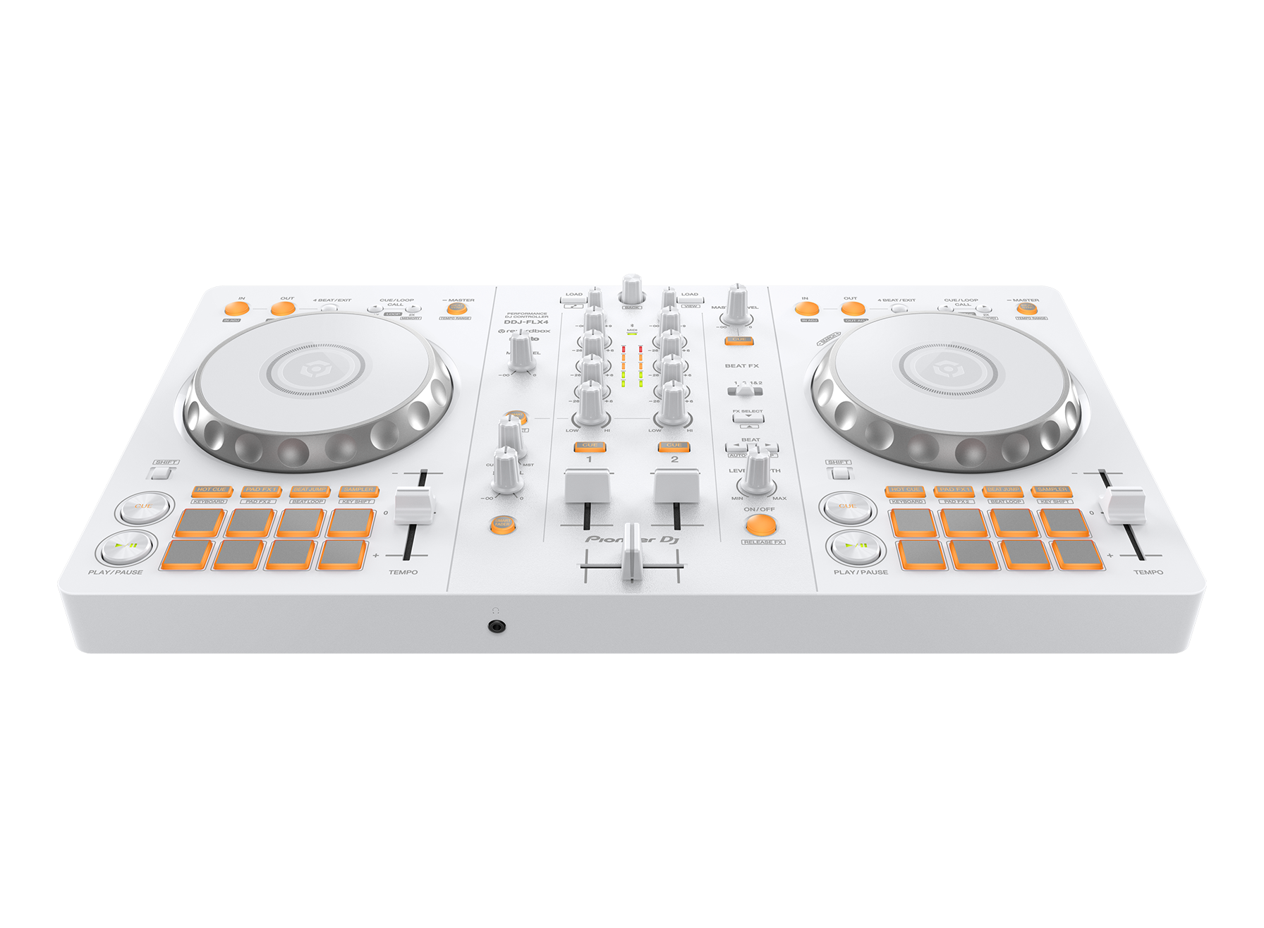 Controladora Pioneer DJ DDJ FLX4 Rekordbox & Serato DJ - Branca