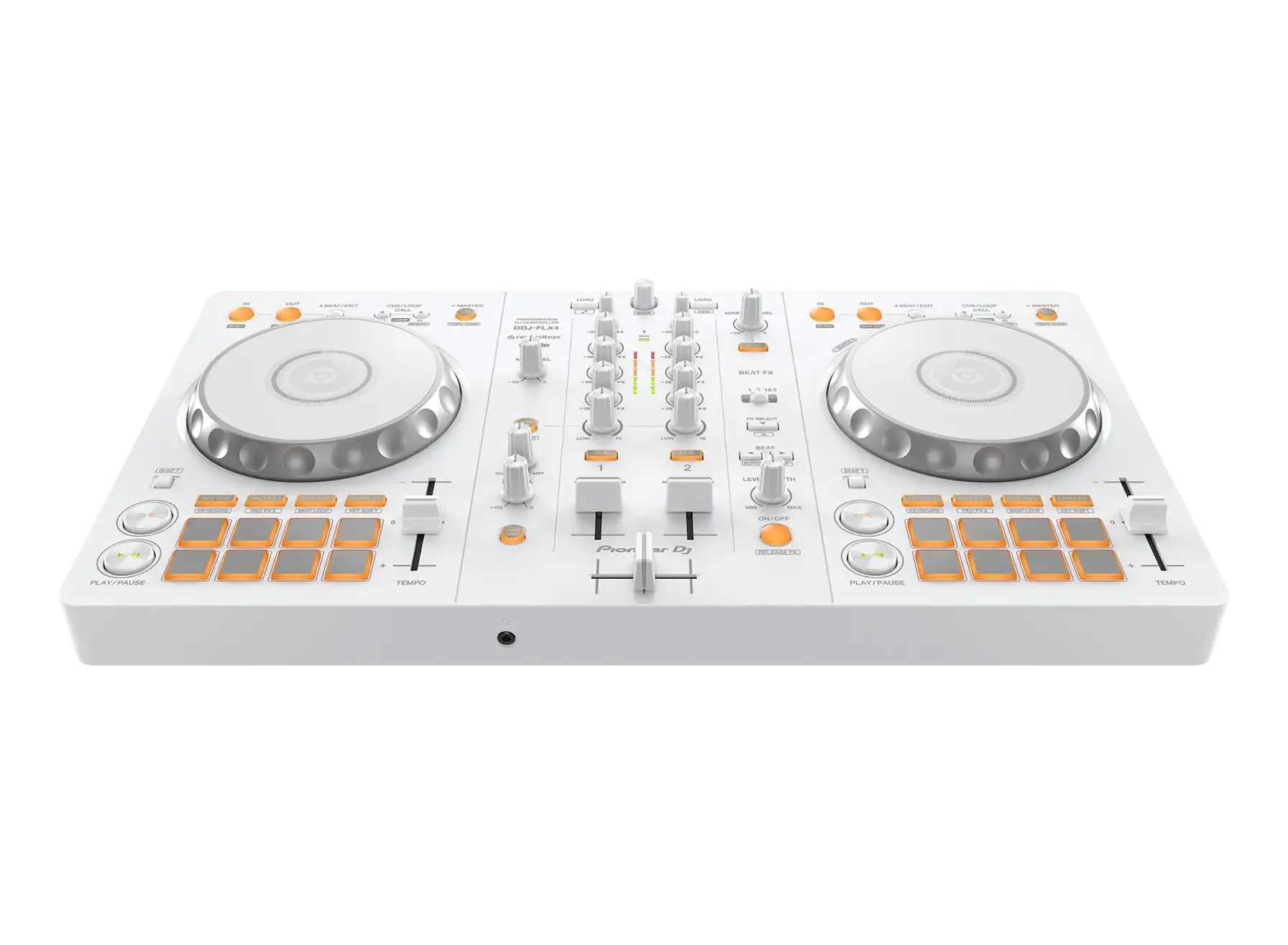 Controladora Pioneer DJ DDJ FLX4 Rekordbox & Serato DJ - Branca