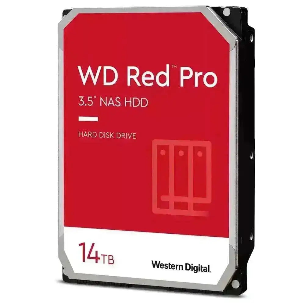 HD 14TB SATA3 Western Digital Red PRO WD141KFGX (3,5pol, 6Gb/s, 7.200 RPM, 512MB Cache) - Shop Mundo Digital