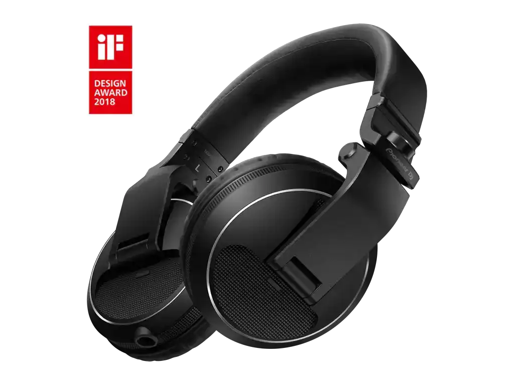 Fone de Ouvido Pioneer DJ HDJ-X5 Preto