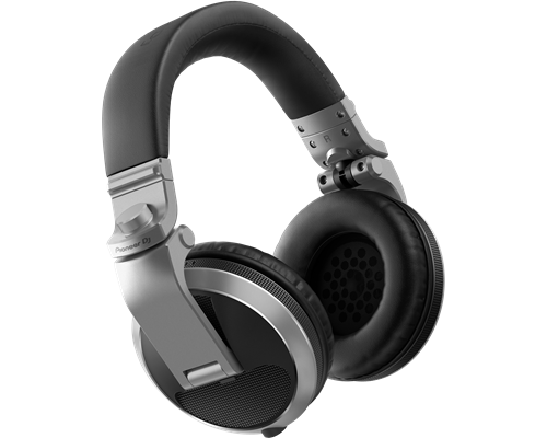 Fone de Ouvido Pioneer DJ HDJ-X5 Original Nacional para DJs - Preto/Prata