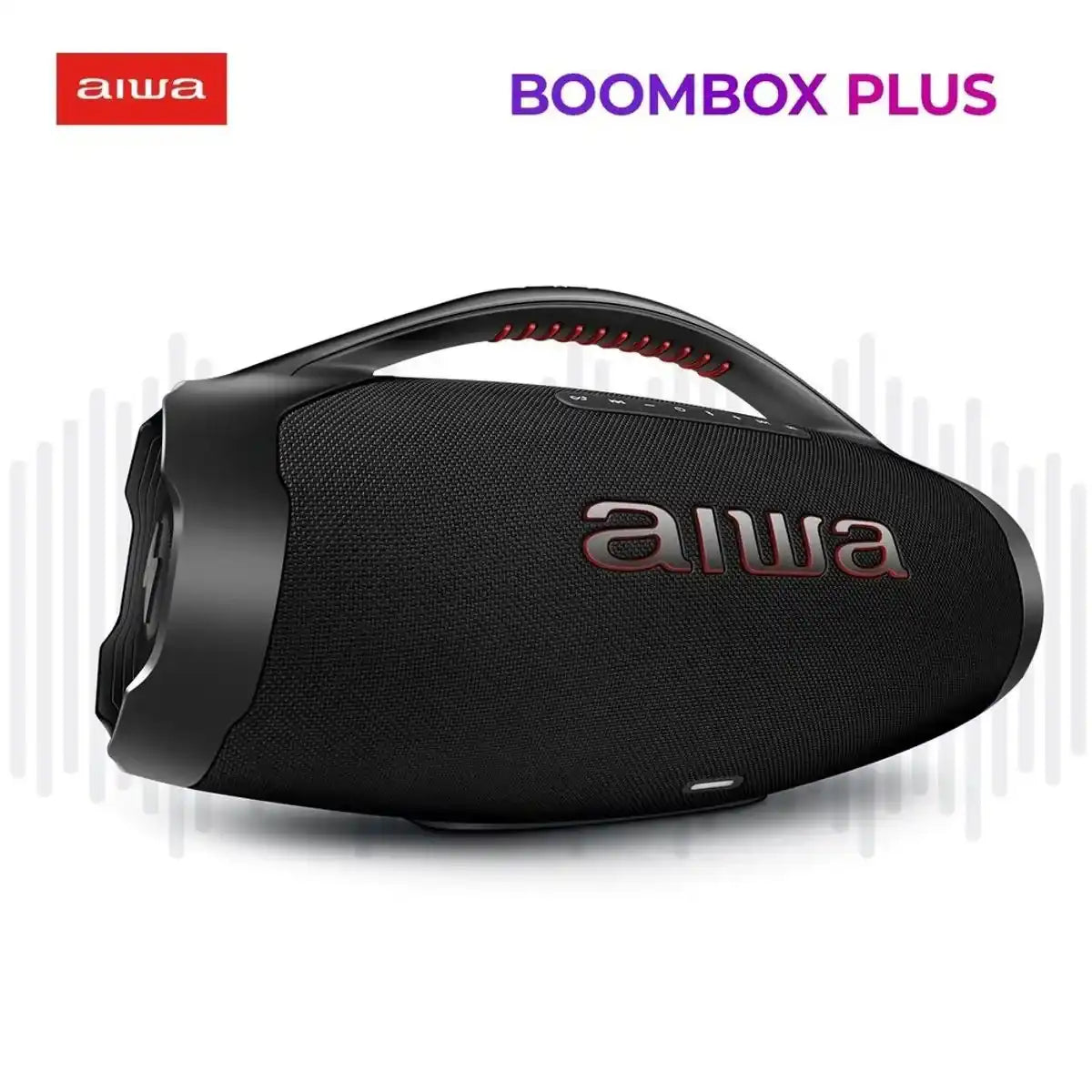 Caixa de Som Aiwa Boombox Plus BBS-01-B