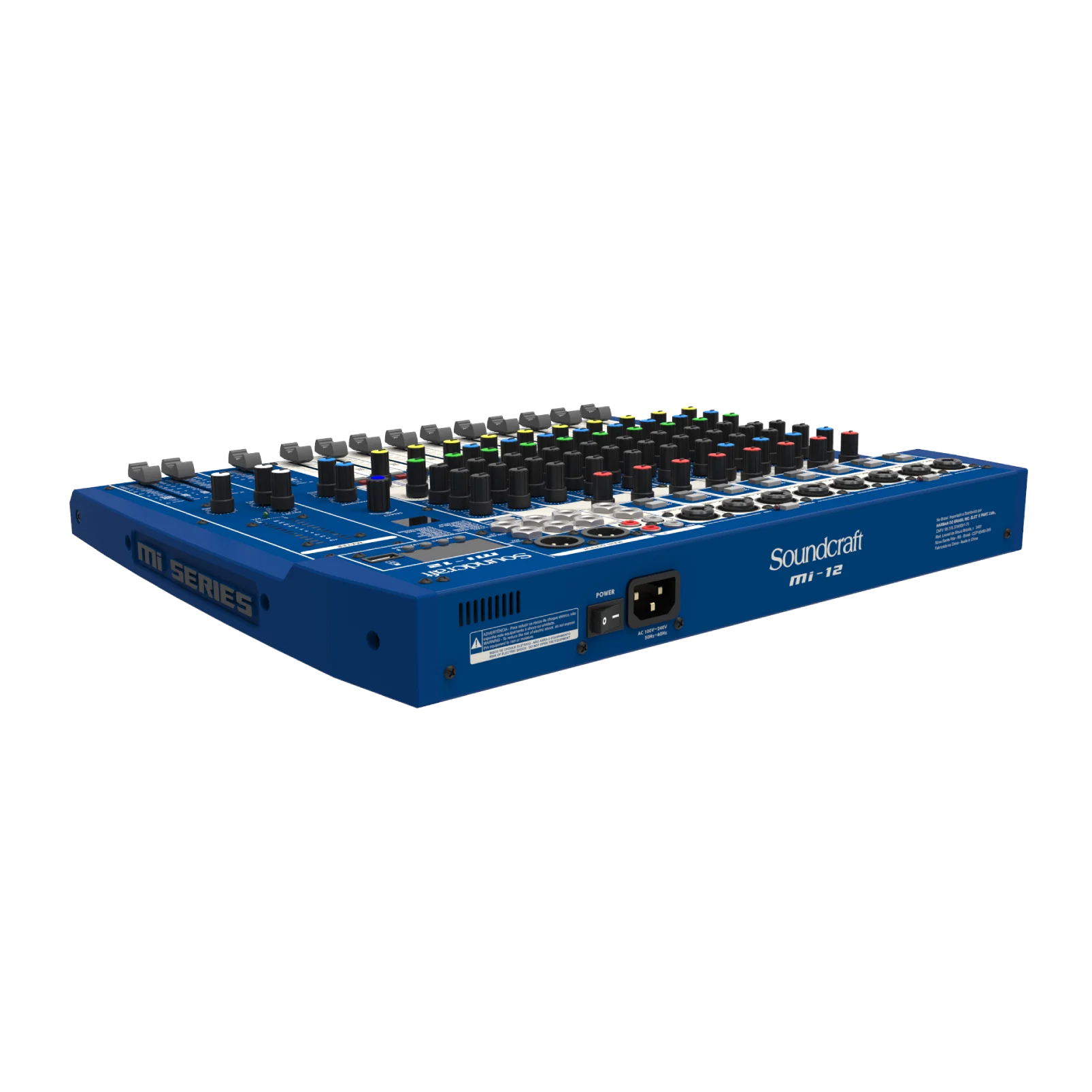 Mesa de Som Analógica 12 Canais Soundcraft MI-12