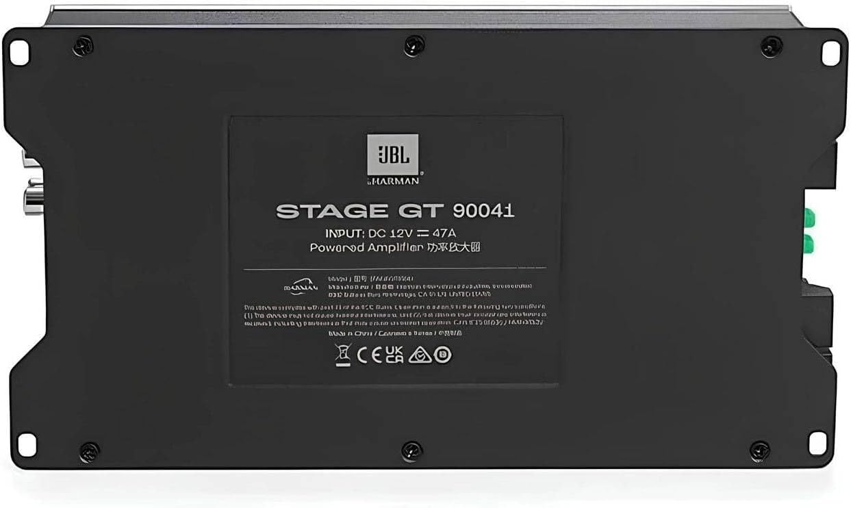 Amplificador Automotivo 4 Canais JBL Stage GT 90041