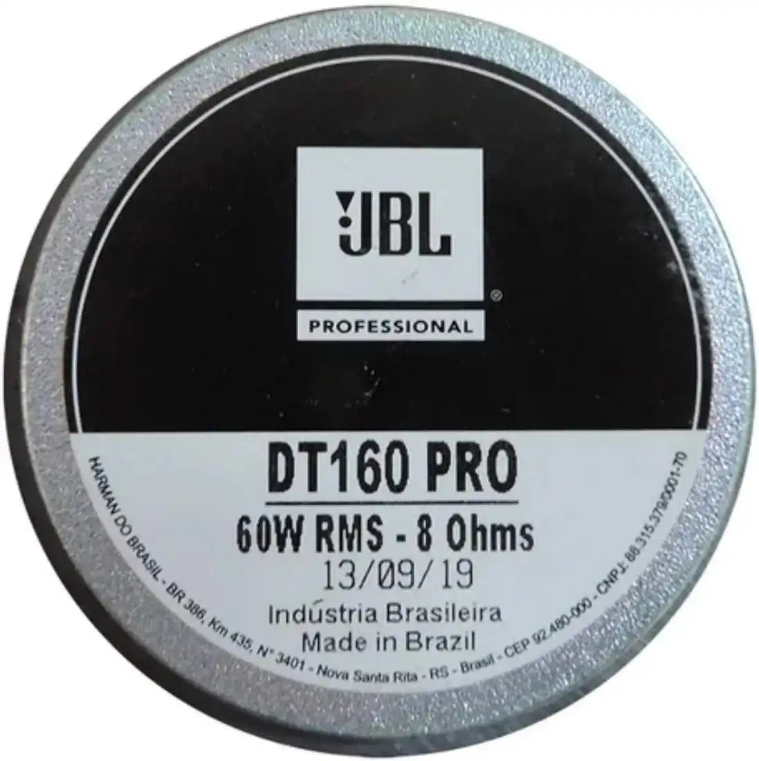 Driver Automotivo JBL DT160 PRO 60W RMS