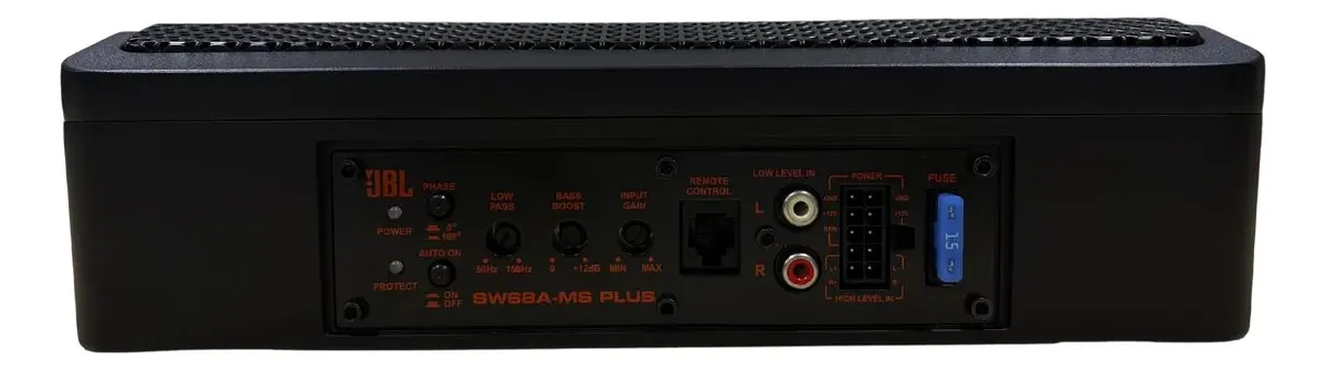 Caixa Amplificada JBL SW68A-MS Plus Subwoofer 6x8" 100W RMS