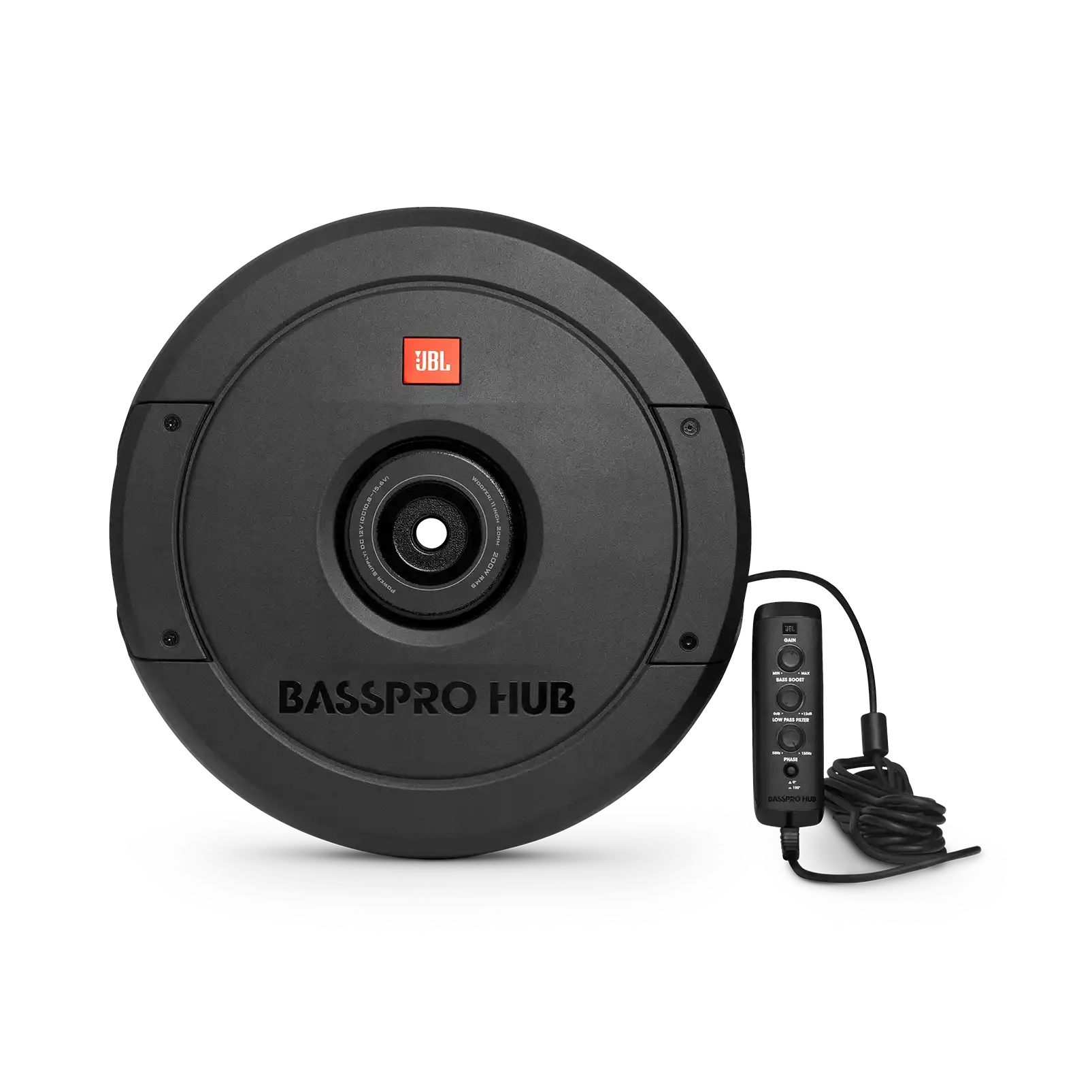Subwoofer Amplificado 11" JBL BassPro Hub 200W RMS