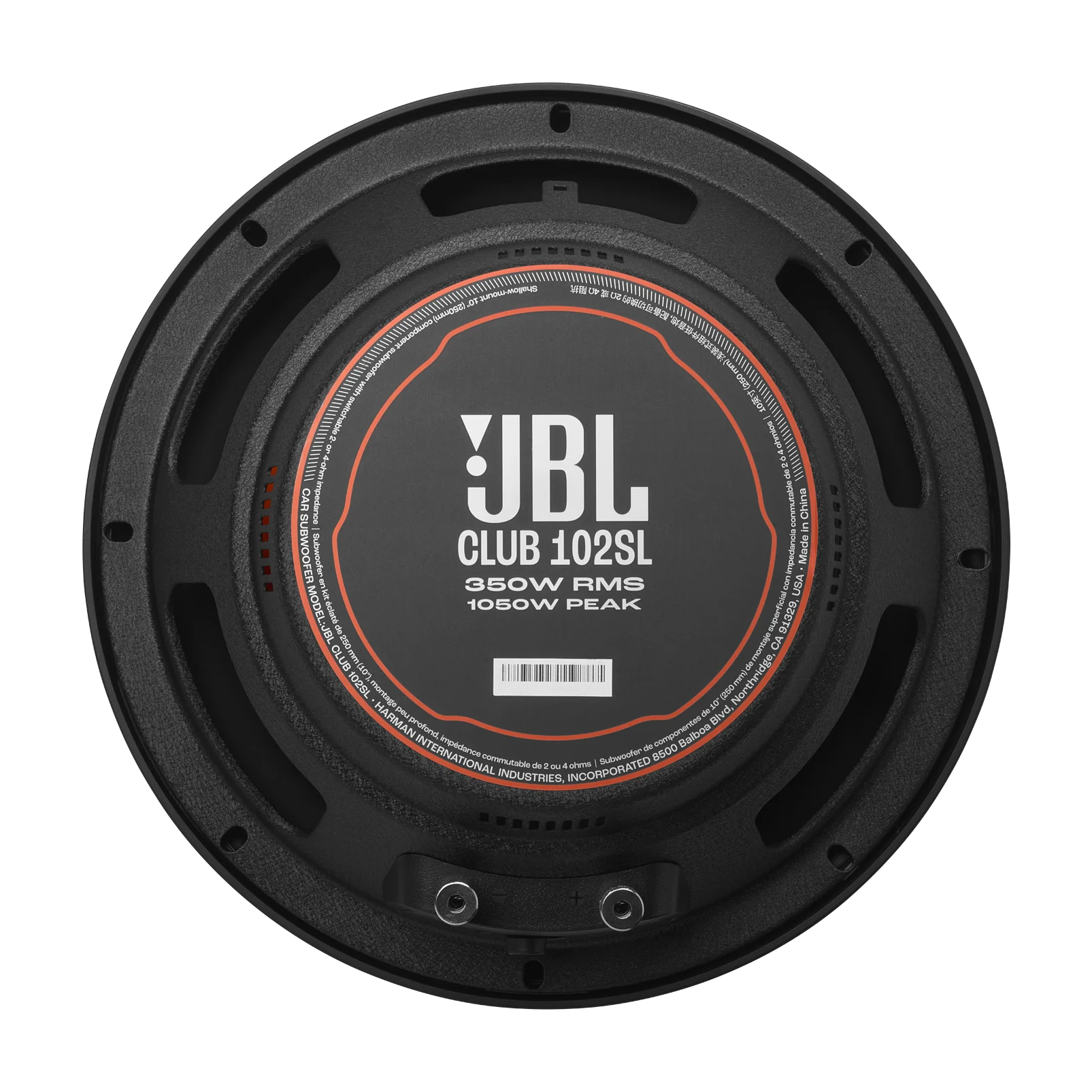 Subwoofer 10" JBL Club - 102SL 350W RMS