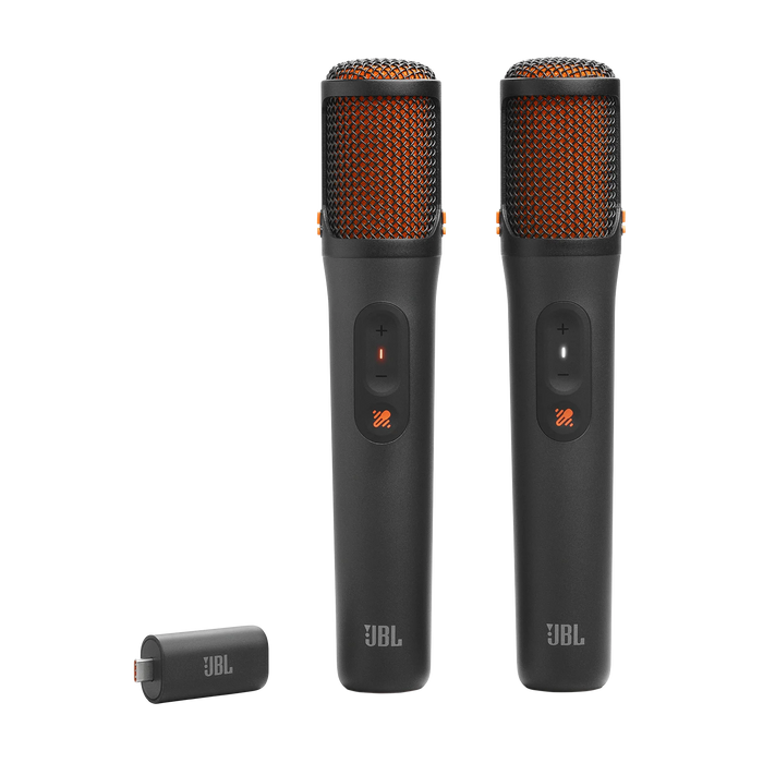 Microfones Sem Fio JBL EasySing com Remoção Vocal e Dongle USB-C