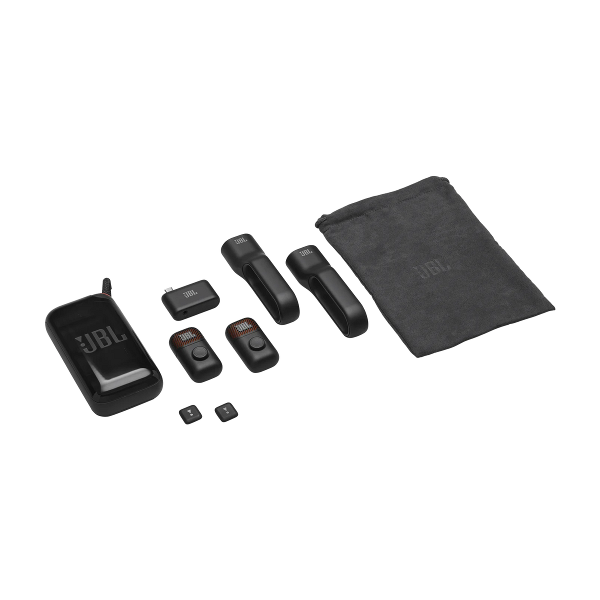 Microfone Sem Fio JBL EasySing Mic Mini Duo com IA e Remoção Vocal