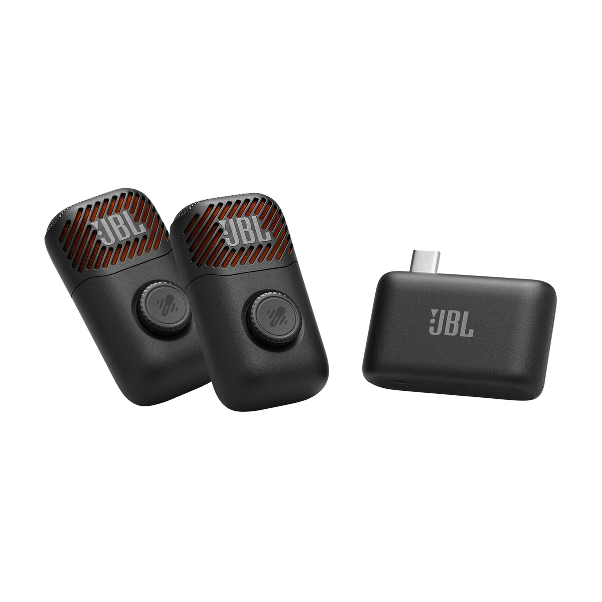 Microfone Sem Fio JBL EasySing Mic Mini Duo com IA e Remoção Vocal