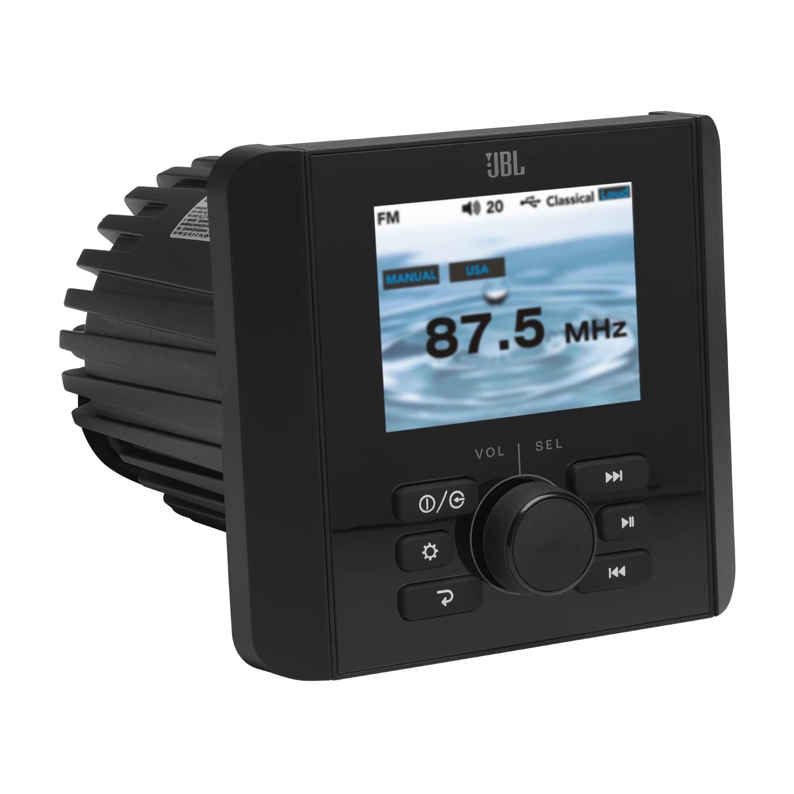 Radio Marítimo 2,8” JBL Marine - JAM5000N Bluetooth