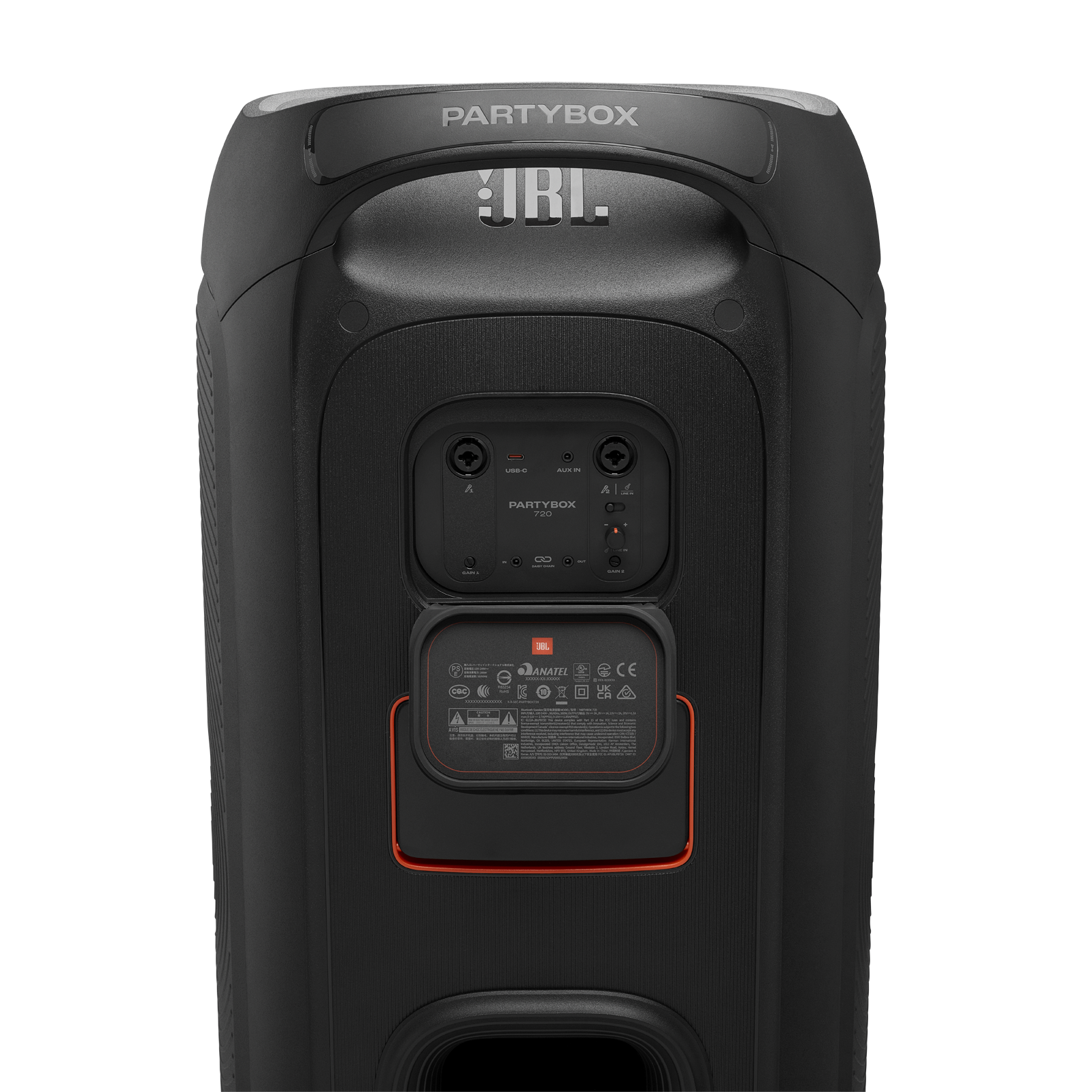 Caixa de Som JBL PartyBox 720 800W RMS, Preto Original - Lançamento
