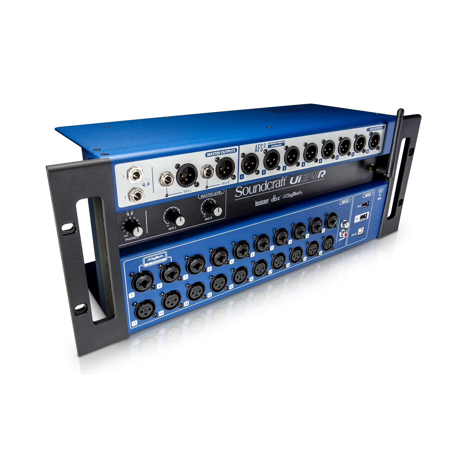 Mesa de Som Digital 24 Canais Souncraft Ui-24R