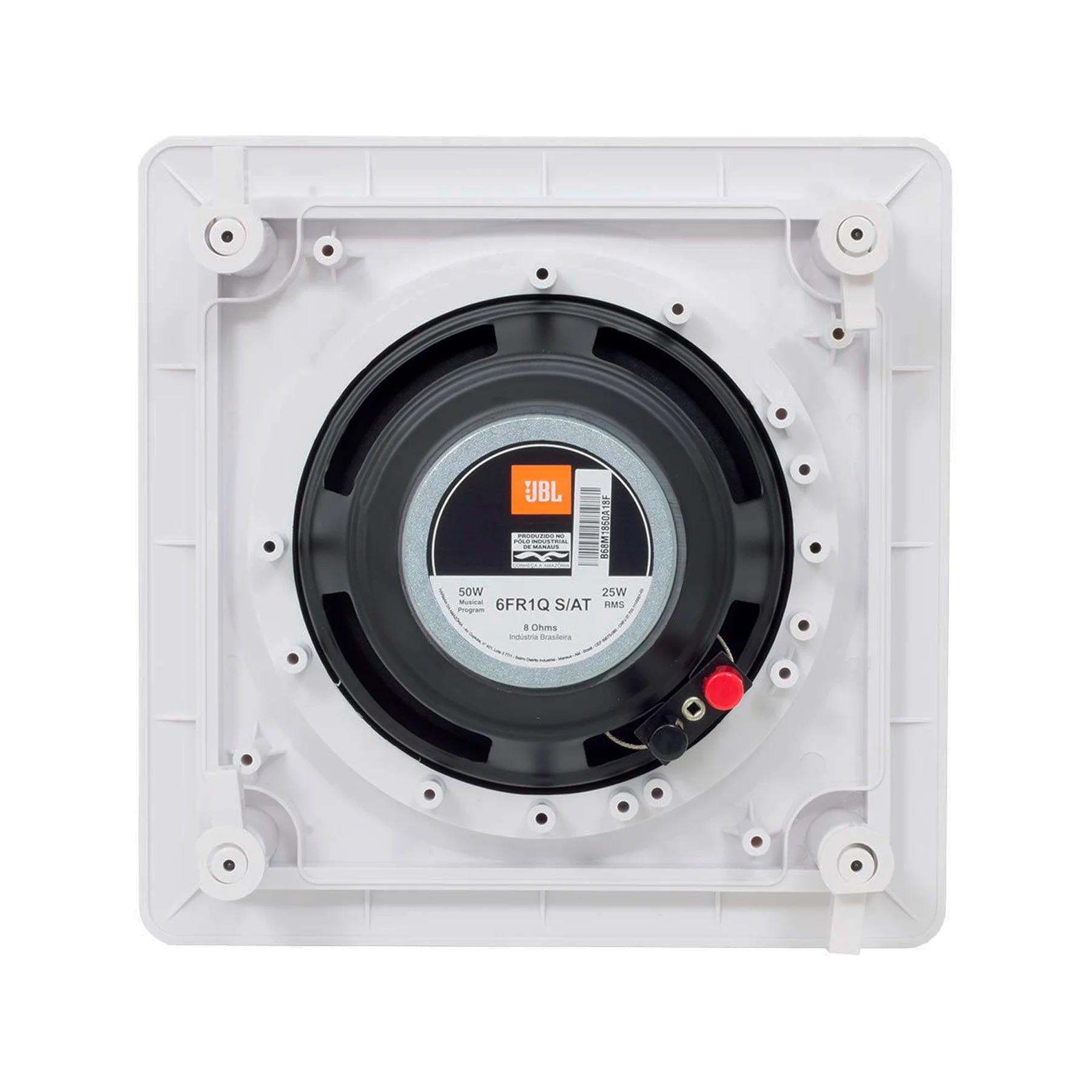 Arandela 6" JBL - 6FR1Q Quadrada 100W RMS (Par)