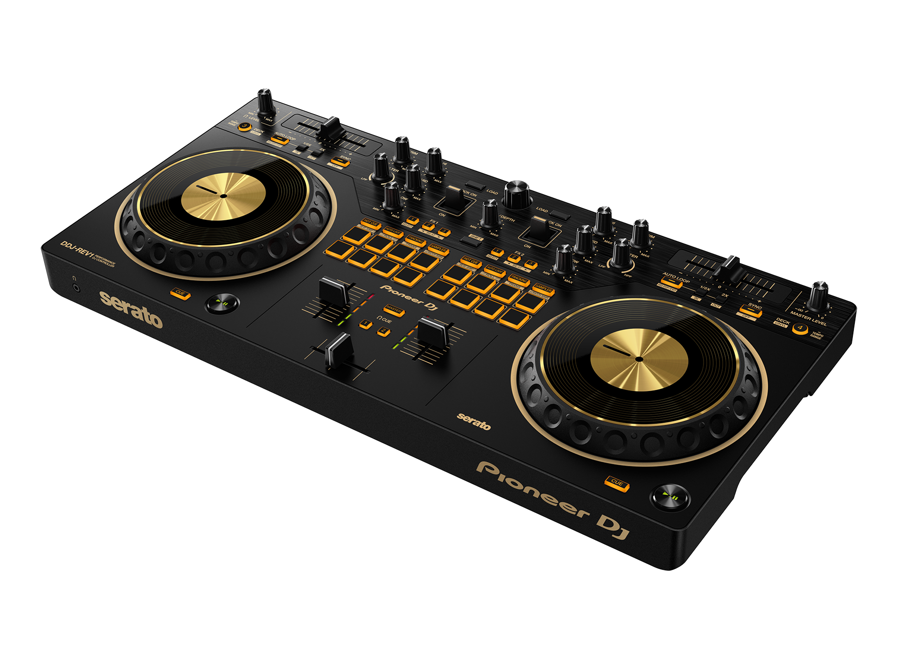 Controladora DJ Pioneer DJ DDJ-REV1 Dourado