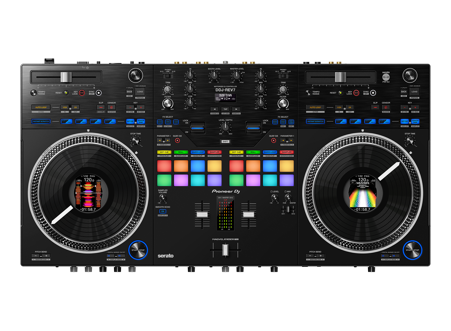 Controladora DJ Pioneer DJ DDJ-REV7