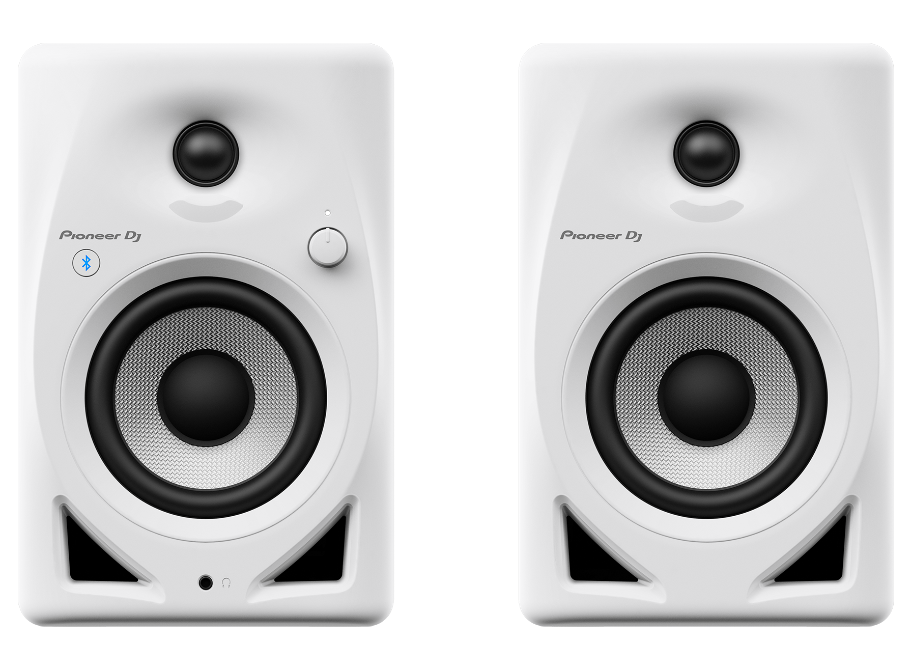Monitor de Referência Ativo Pioneer DJ DM-40D-BT Branco (Par)