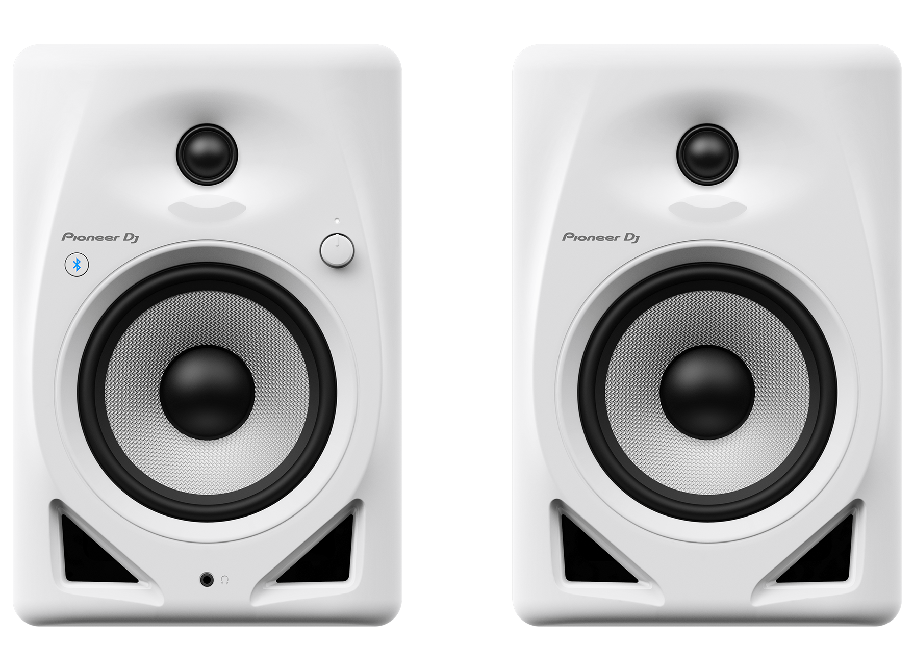 Monitor de Referência Ativo Pioneer DJ DM-50D-BT Branco (Par)