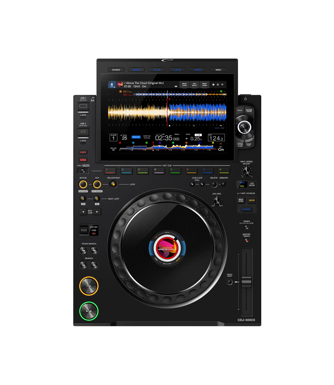 Player Multimídia AlphaTheta CDJ-3000X