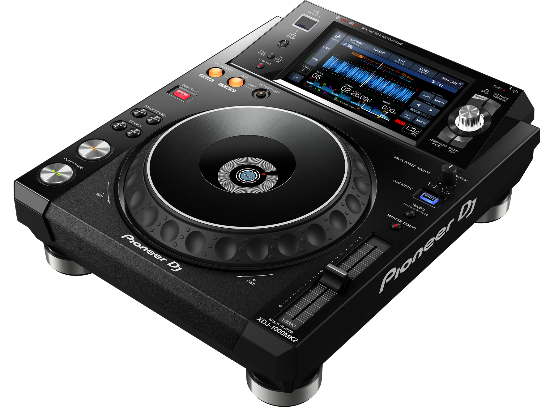 Player Multimídia Pioneer DJ XDJ-1000MK2