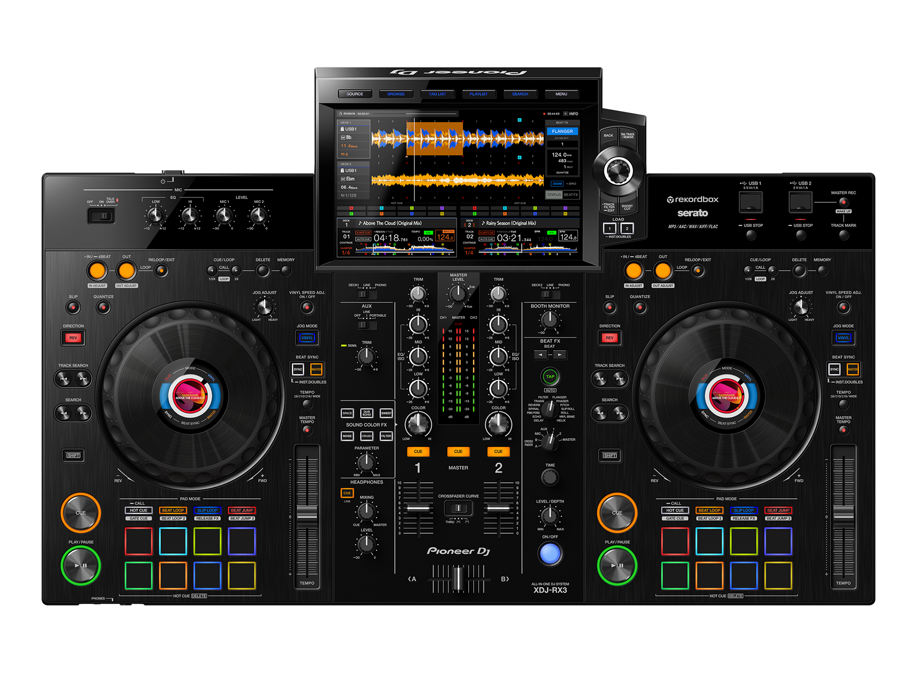 Sistema DJ All-in-One Pioneer DJ XDJ-RX3