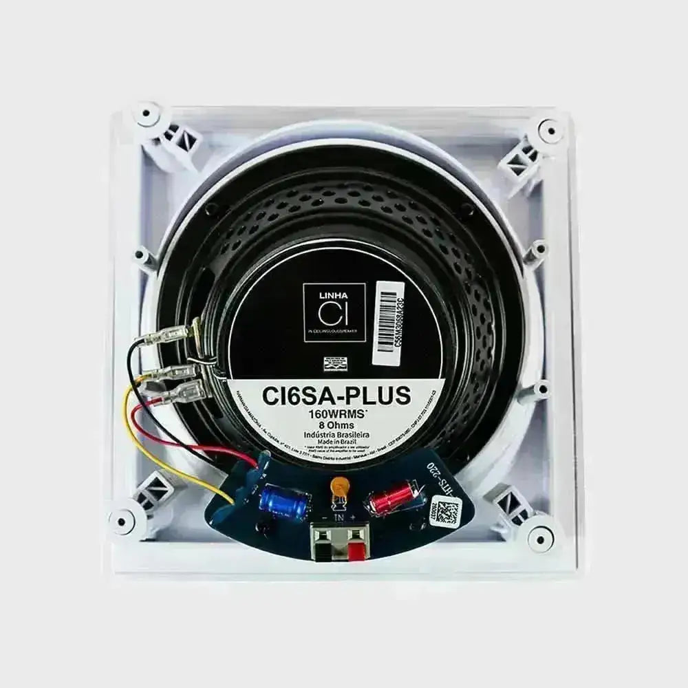Arandela JBL CI6SA Plus quadrada angulada 60w RMS - Shop Mundo Digital