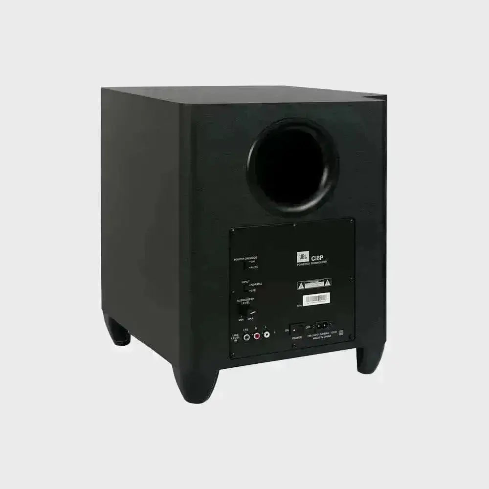 JBL Ci8p Subwoofer Ativo 8" Pol. 100w Rms Gabinete Bass-reflex Preto Bivolt - Shop Mundo Digital