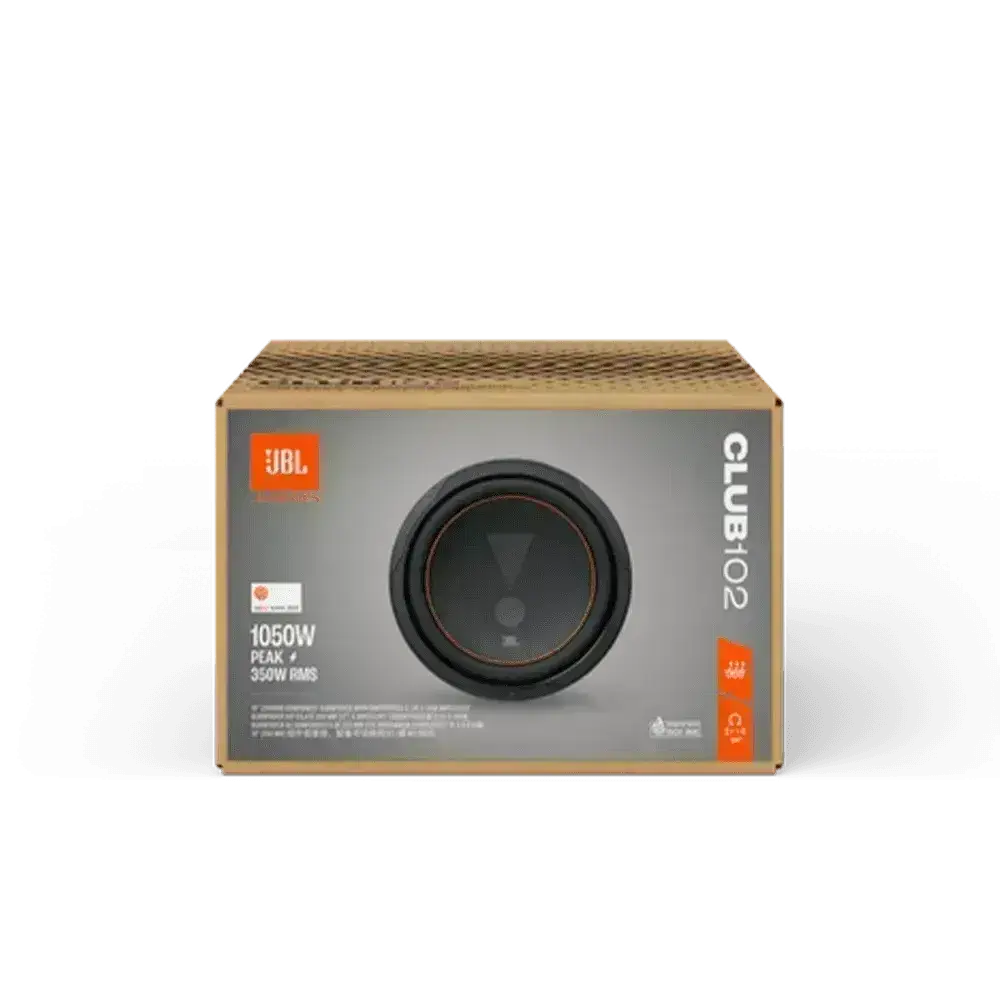 Subwoofer Jbl Club 102 Sl 10 Polegadas 350w Rms 2 E 4 Ohms - Shop Mundo Digital