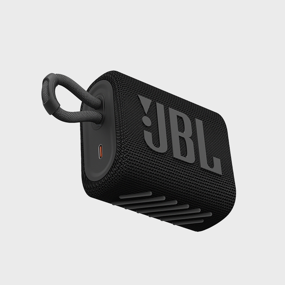 Caixa de Som Portátil JBL Go 3 Preto