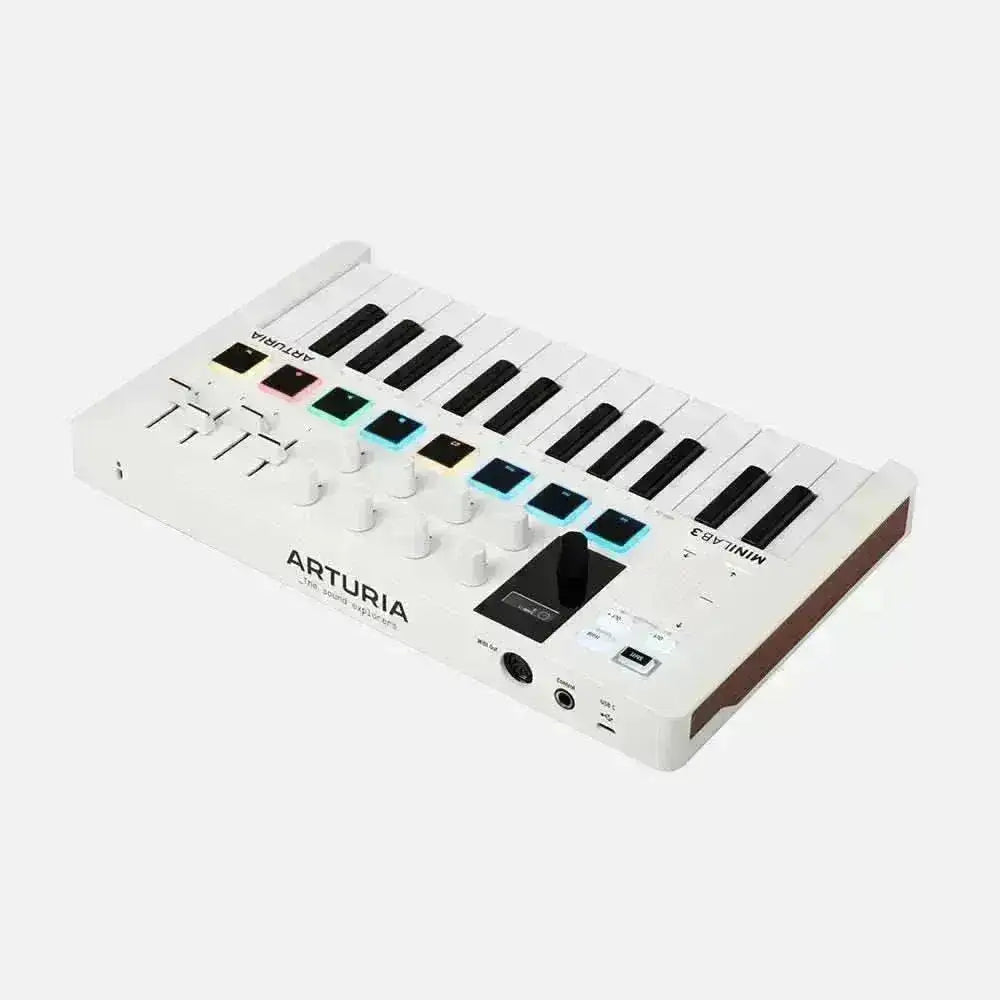 Teclado Controlador Arturia Minilab 3 White - Shop Mundo Digital