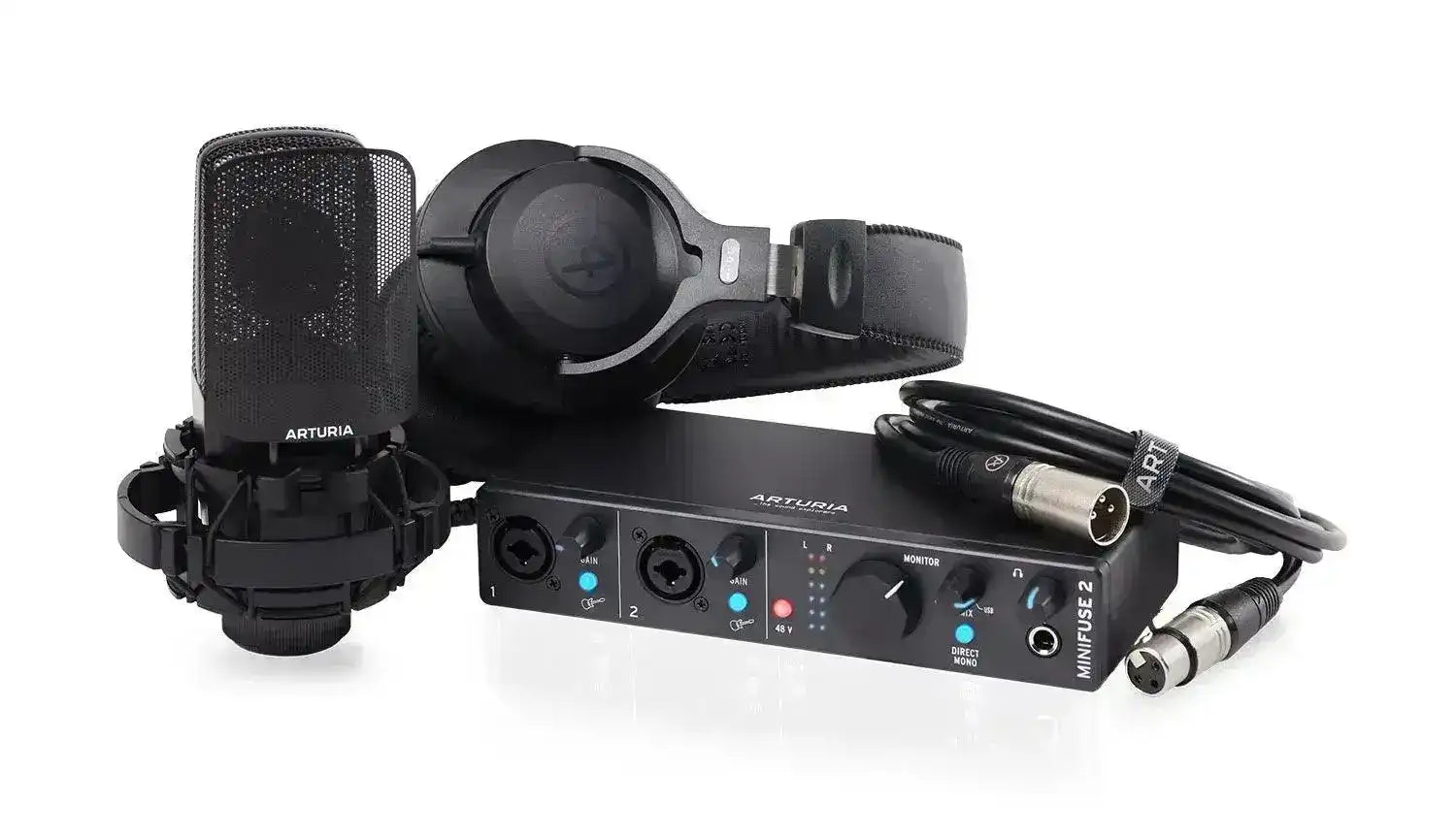 Kit interface de Audio Minifuse Recording pack Arturia